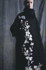 ABRIGO JACQUARD CON LANA