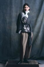 CHAQUETA JACQUARD ESTILO KIMONO