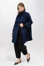 GABARDINA ALGADÓN CON DETALLE DE VOLANTES - Imagen 3
